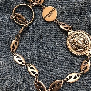 Gianni Versace Lion Head wallet Chain